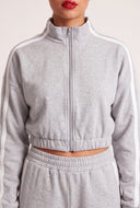 Gemma Zip Crop Top