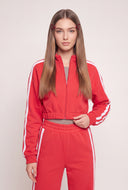 Gemma Zip Crop Top