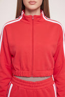 Gemma Zip Crop Top