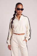Gemma Zip Crop Top