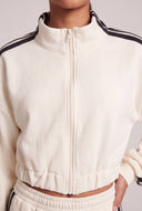Gemma Zip Crop Top