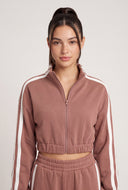Gemma Zip Crop Top