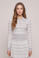Nadine Long Sleeve Polo