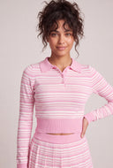 Nadine Long Sleeve Polo