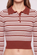 Nadine Long Sleeve Polo