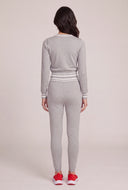Contrast Crop Sweater