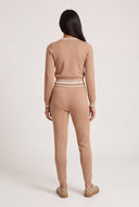 Contrast Crop Sweater