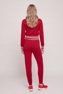 Contrast Crop Sweater