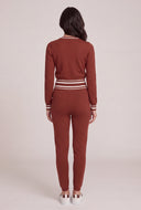 Contrast Crop Sweater