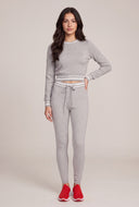 Contrast Drawstring Pants
