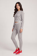 Contrast Drawstring Pants