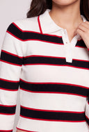 Linnea Long Sleeve Crop Polo