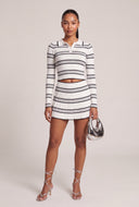 Linnea Long Sleeve Crop Polo