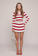 Linnea Long Sleeve Crop Polo