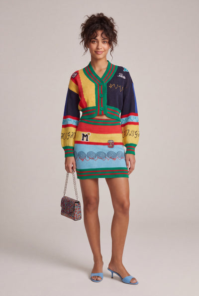 Patch Mini Skirt