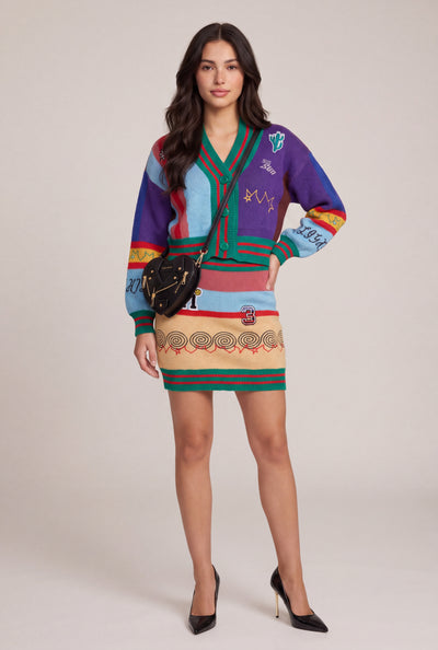 Patch Mini Skirt
