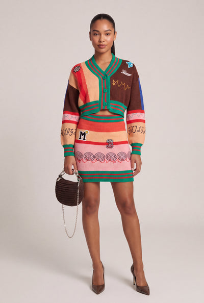 Patch Mini Skirt