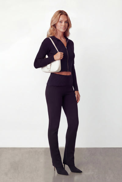 Esme Knit Fold Over Waist Pants