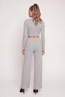 Madeline Brushed Knit Crop Top