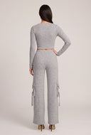 Elsa High Waist Cargo Pants