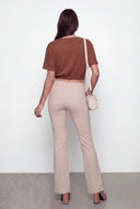 Meilani Drawstring Waist Crop Top