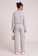 Long Sleeve Drawstring Top