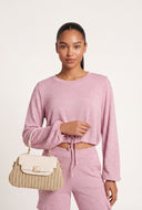 Long Sleeve Drawstring Top