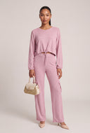 Long Sleeve Drawstring Top
