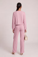 Long Sleeve Drawstring Top