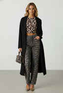 Peyton Faux Suede Maxi Coat