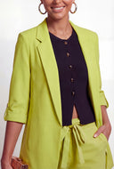 Natalie Tie Waist Straight-Leg Dress Pants
