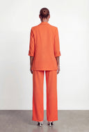 Natalie Tie Waist Straight-Leg Dress Pants
