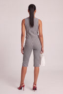 Gingham Skinny Capris