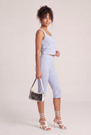 Gingham Cropped Vest