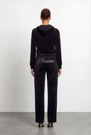 Dream Glam Velour High Waist Sweatpants