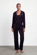 Dream Glam Velour High Waist Sweatpants