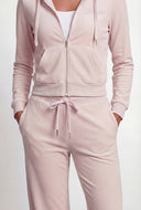 Dream Glam Velour High Waist Sweatpants