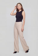 Brushed Knit Pull-On Pants