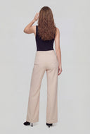 Brushed Knit Pull-On Pants