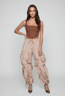 Joelle Tie Strap Crop Corset Top