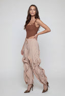 Joelle Tie Strap Crop Corset Top