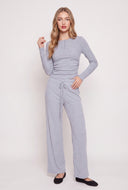 Emory Rib Knit Henley Top