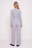 Emory Rib Knit Henley Top