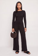 Emory Rib Knit Drawstring Pants