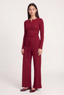 Emory Rib Knit Drawstring Pants