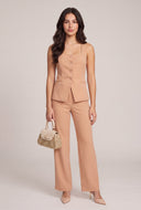 Ellen Button Front Blazer Vest