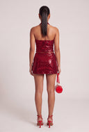 Sequin Halter Top