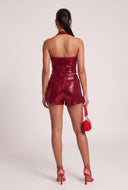 Sequin Mini Skort
