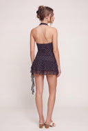 Polka Dot Ruffle Skort