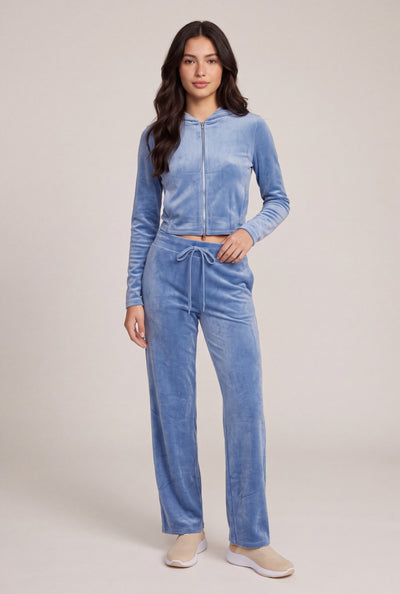 Lillian Velour Drawstring Pants